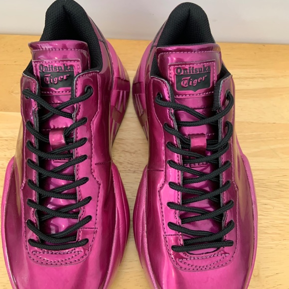 New Onitsuka Tiger Ptrainer Prism Trainers Peacoat Sneakers Purple Size 5.5 - Picture 5 of 11